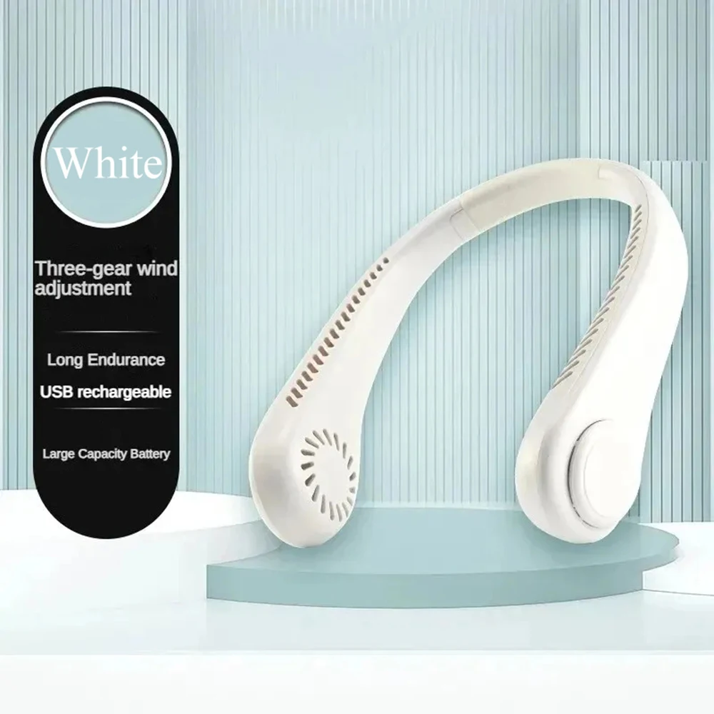 Portable Bladeless Neck Air Cooler