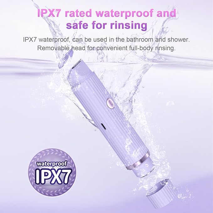 2-in-1 Portable Ladies Shaver